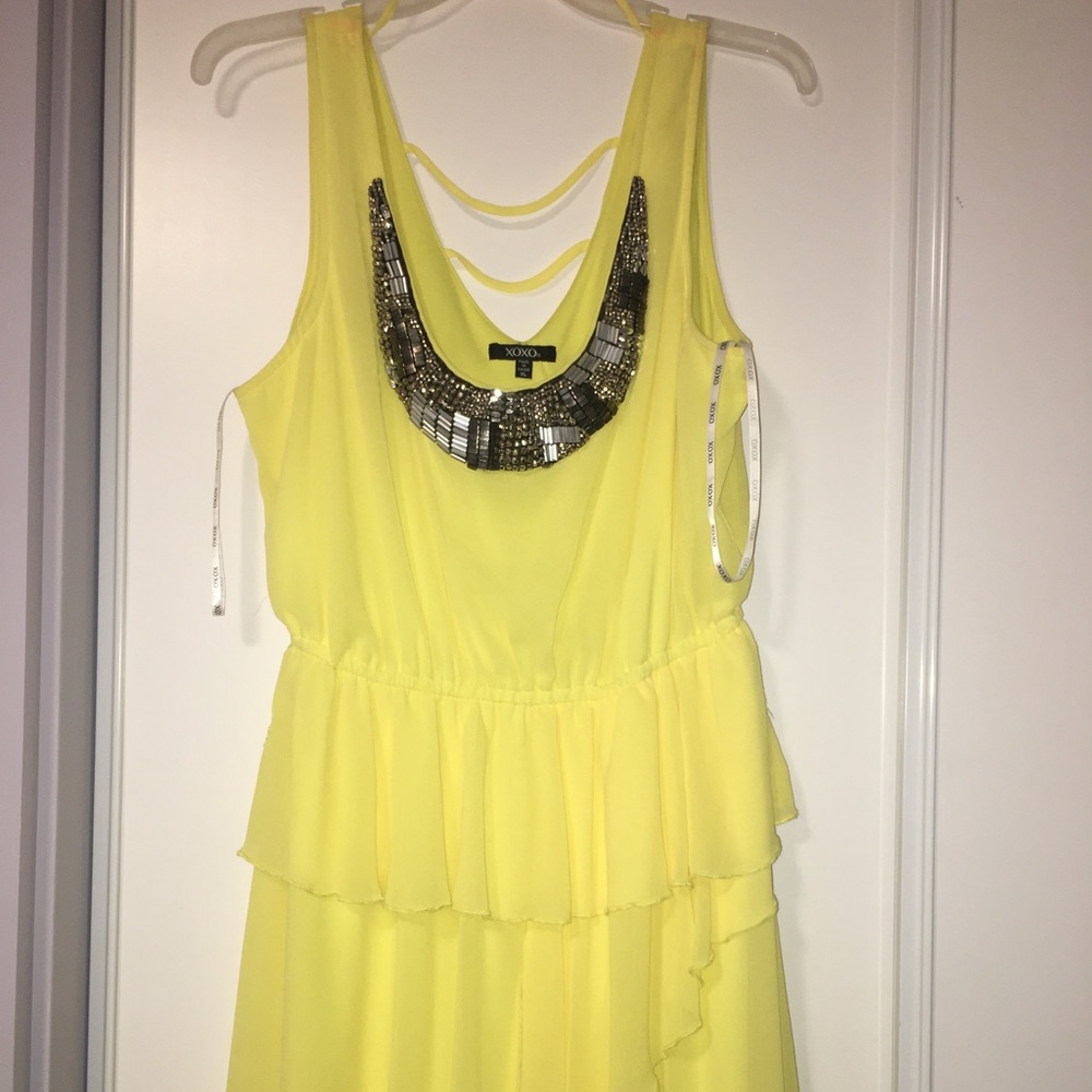 Yellow Party Dress